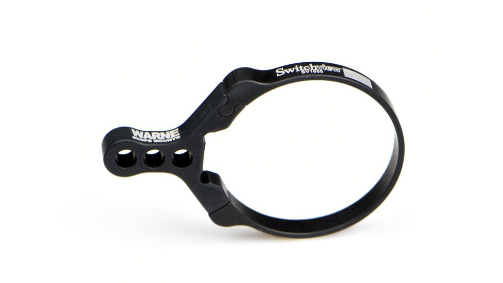 Switchview Magnification Adjustment Throw Lever, Anodized Flat Black, 1613-1655SV, EDEMO4