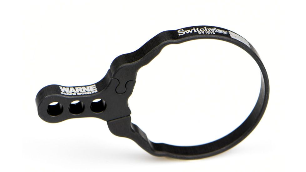 Switchview Magnification Adjustment Throw Lever, Anodized Flat Black, 1615SV, EDEMO1