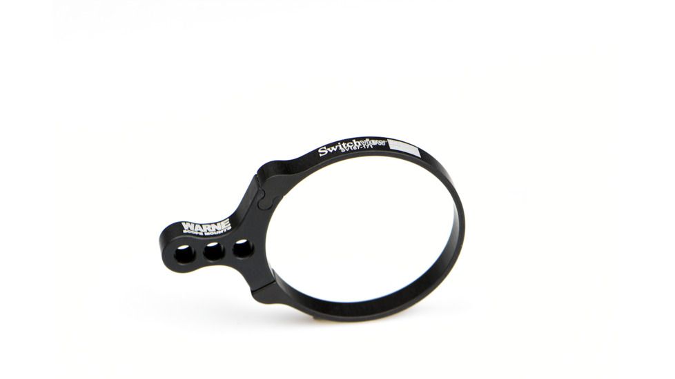 EDEMO Switchview Magnification Adjustment Throw Lever, Anodized Flat Black, 167-171SV, EDEMO2