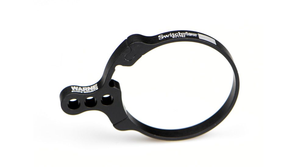 Switchview Magnification Adjustment Throw Lever, Anodized Flat Black, 1762SV