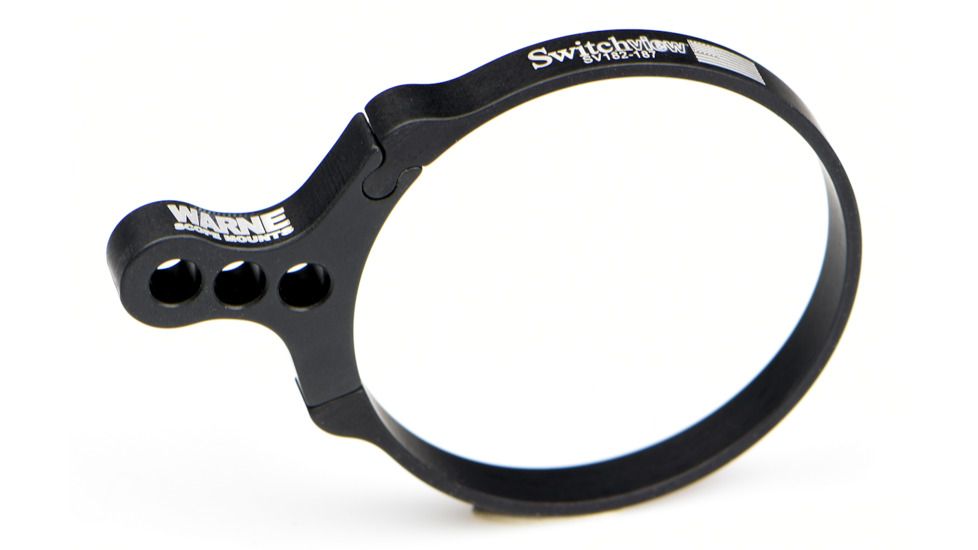 Switchview Magnification Adjustment Throw Lever, Anodized Flat Black, 182-187SV1