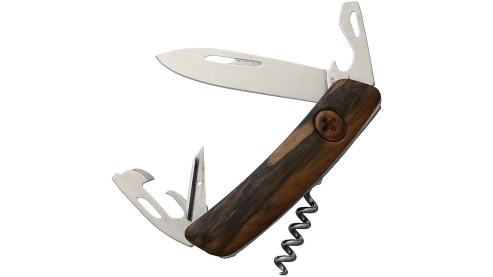 Swiza D03 Swiss Pocket Knife Folding Knife, Walnut handle, KNI.0030.6300