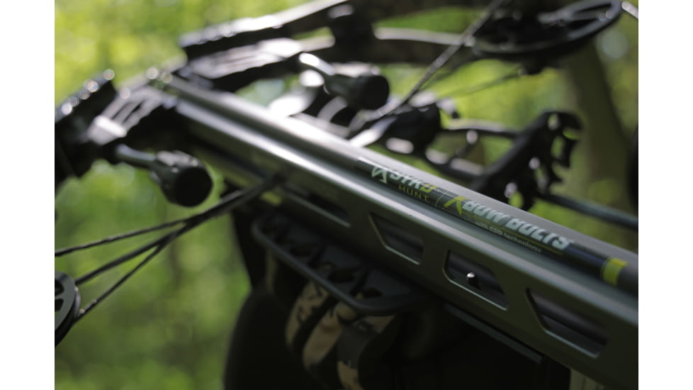 Sykd Hunt Xbow 22 inch Universal Crossbow Bolts with Half Moon Nocks, 6 pack, Grey, Medium, XBB002