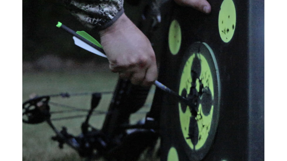 Sykd Hunt Xbow 22 inch Universal Crossbow Bolts with Half Moon Nocks, 6 pack, Grey, Medium, XBB002