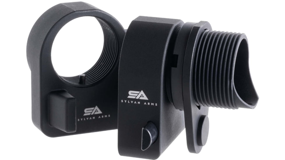 Sylvan Arms AR15/AR9 Gen3 Folding Stock Adapter, Black, ARH300