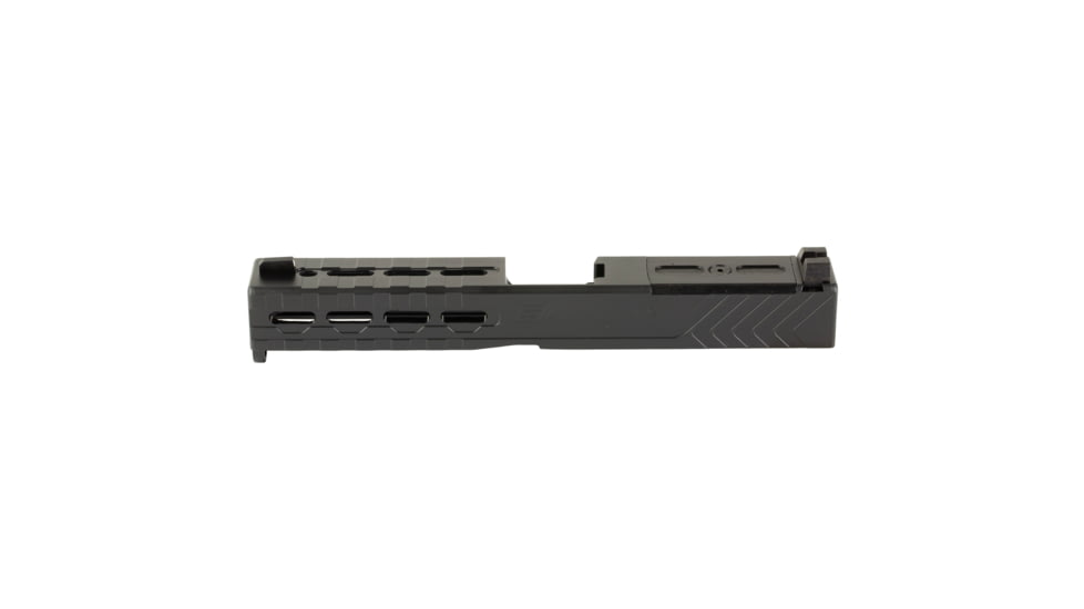Sylvan Arms Complete Custom Slide, Trijicon RMR Slide Cut, For Glock 17 GEN3, DLC Finish, Black, Includes Internals, Sights, RMR Cover/Adapter Plate, RMR Locating Pins and Plate Screws GL17G3SK