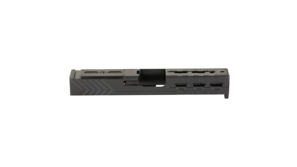 Sylvan Arms Custom Slide, Trijicon RMR Slide Cut, For Glock 19 GEN3, DLC Finish, Black, Includes Internals, RMR Cover/Adapter Plate, RMR Locating Pins and Plate Screws GL19G3Pk