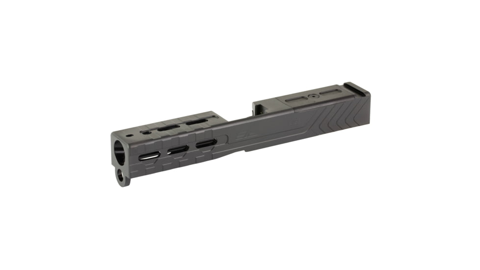 Sylvan Arms Custom Slide, Trijicon RMR Slide Cut, For Glock 19 GEN3, DLC Finish, Black, Includes Internals, RMR Cover/Adapter Plate, RMR Locating Pins and Plate Screws GL19G3Pk