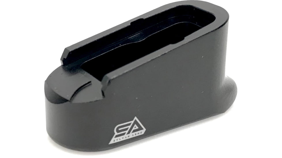 Sylvan Arms Glock 43 +2 Magazine Extension, Black, GLP432-2RD