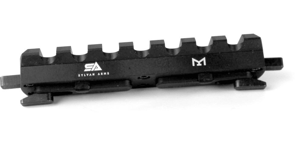 Sylvan Arms Qd Picatinny 7 Slot Rail Mount, Black, QDR300