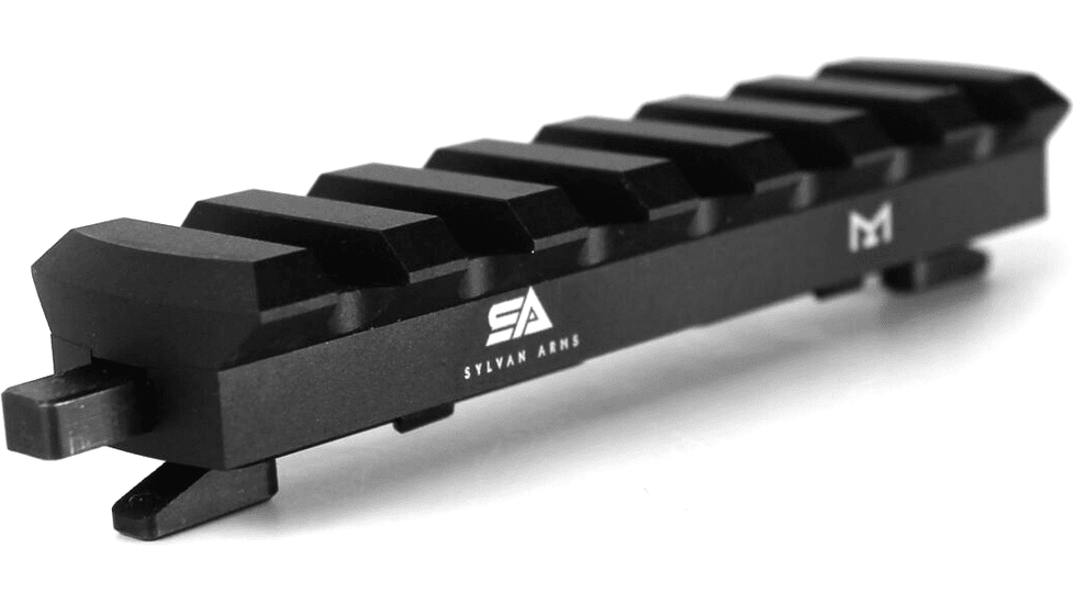 Sylvan Arms QD Picatinny Rail Mount, 7 Slot, Black, QDR300