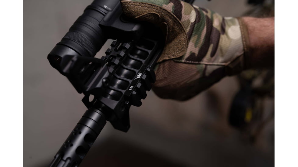 Sylvan Arms QD Picatinny Rail Mount, 3 Slot, Black, QDR100