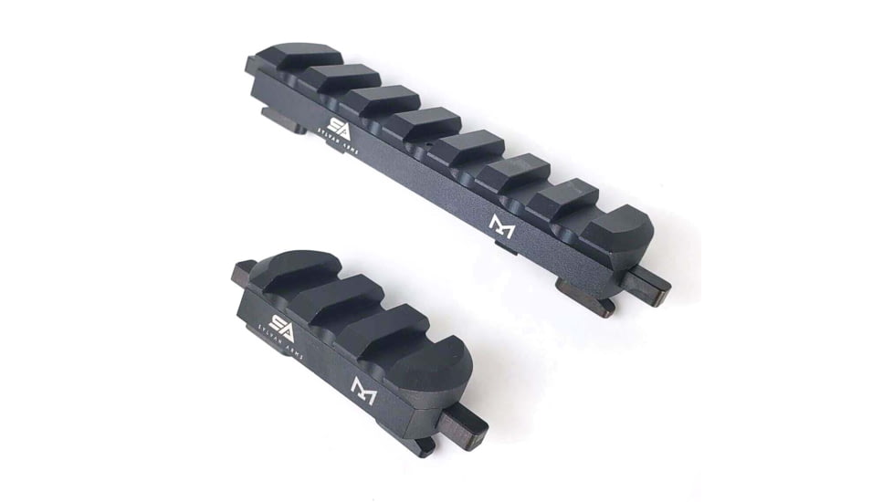 Sylvan Arms QD Picatinny Rail Mount Combo, 2 Piece, Black, RC100
