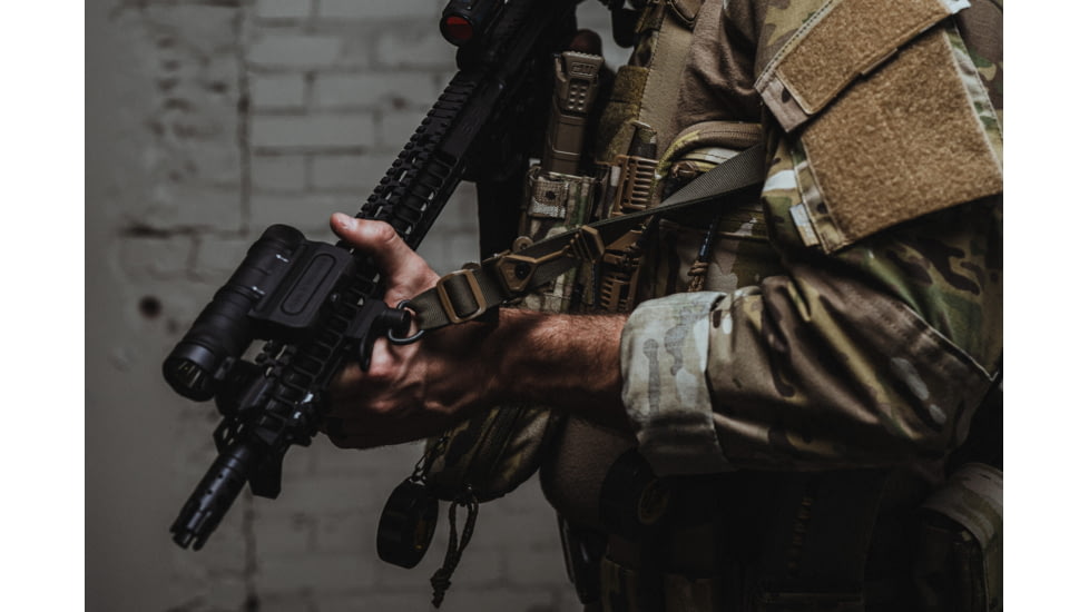 Sylvan Arms Quick Detach Sling Attachment, Black, QDR200