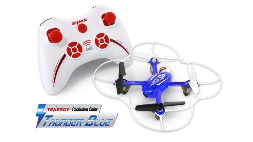 Syma X11C 2.4ghz 6-Axis Quadcopter Drone w/2MP HD Camera, Blue 61261