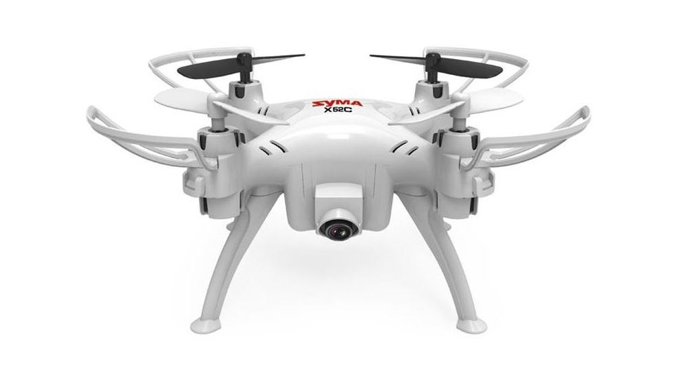 Syma X52C Nano Quadcopter Drone w/2MP HD Camera and Bonus Battery, White 61313