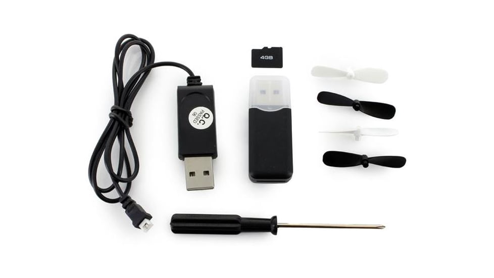 Syma X52C Nano Quadcopter Drone w/2MP HD Camera and Bonus Battery, Gold 61314