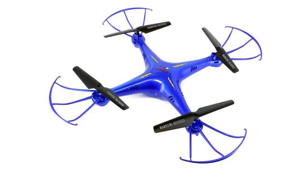 Syma X5SW 2.4Ghz 4CH 6-Axis Gyro RC Drone w/2MP HD Camera, Blue 61287