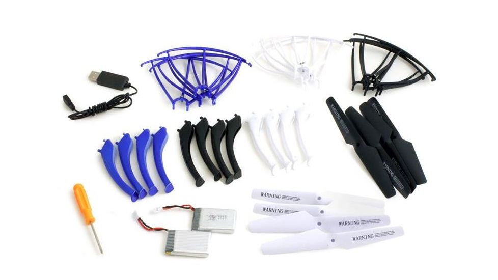 Syma X5SW 2.4Ghz 4CH 6-Axis Gyro RC Drone w/2MP HD Camera, Blue 61287