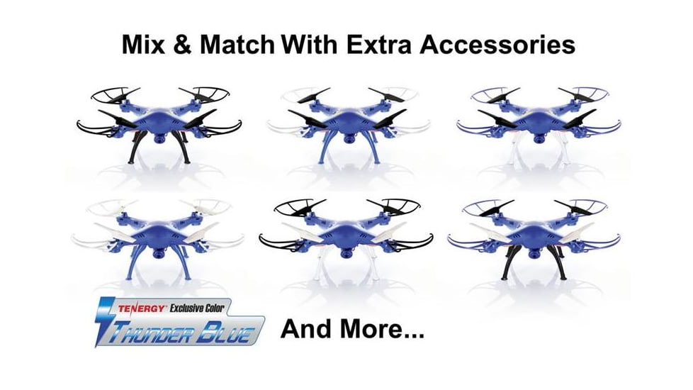 Syma X5SW 2.4Ghz 4CH 6-Axis Gyro RC Drone w/2MP HD Camera, Blue 61287