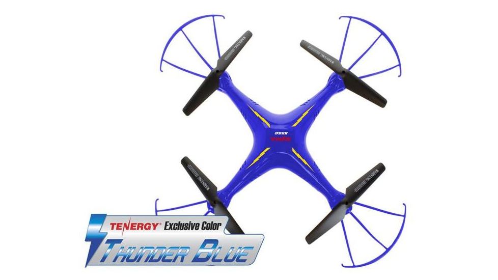 Syma X5SW 2.4Ghz 4CH 6-Axis Gyro RC Drone w/2MP HD Camera, Blue 61287