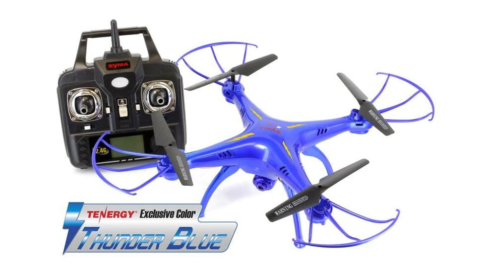 Syma X5SW 2.4Ghz 4CH 6-Axis Gyro RC Drone w/2MP HD Camera, Blue 61287