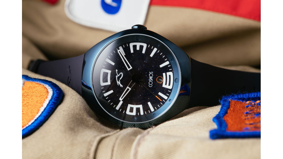 Szanto Icon Frank Stephenson Cosmos Watches, Blue Dial, Blue Strap, BLUE, One Size, IC-FS-9003