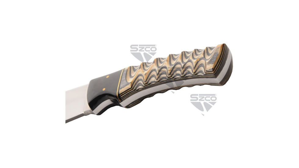 SZCO Ashwood Hunter Fixed Blade Knife 8.5 in, 1006913