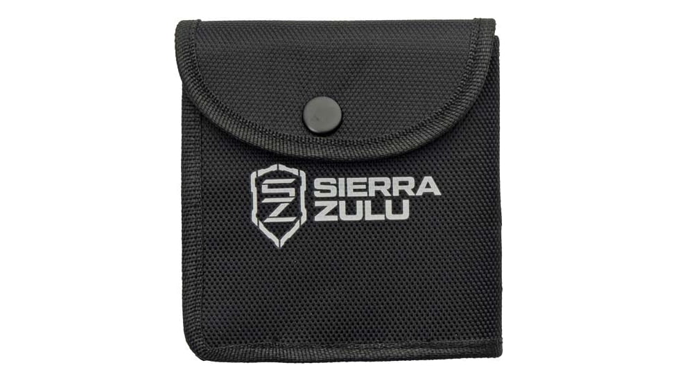 Sierra Zulu 4in Buzzsaw Throwing Star Set, 3CR13 Stainless Steel, Black Powder, SZ5600CP