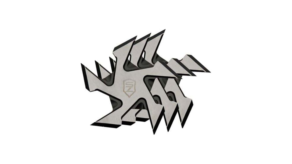Szco Sierra Zulu 4 Buzzsaw Throwing Star Set 3pack W/shth