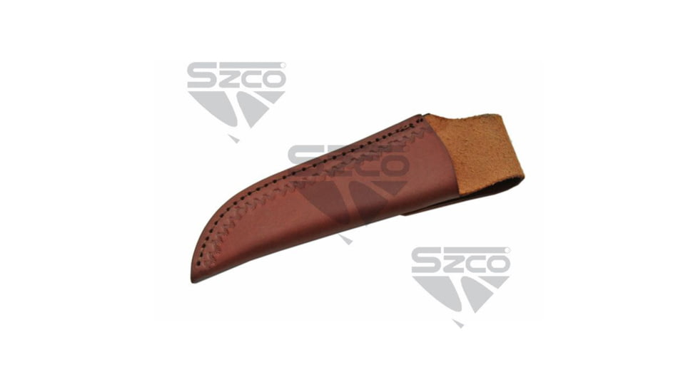 SZCO Stag and Wood Skinner Fixed Blade Knife 8 in, 1006912
