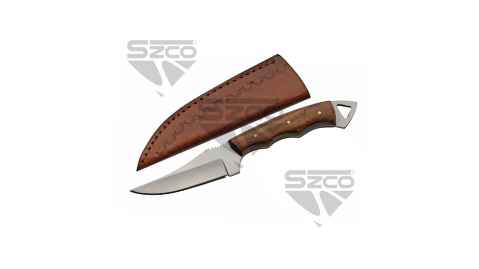SZCO Woodsman Trailing Point Skinner Fixed Blade Knife 7 in, 1006910