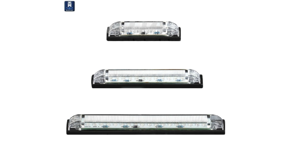 T-H Marine T H Marine LED Slim Line Utility Strip Lights 4in Clear, LED-51800-DP