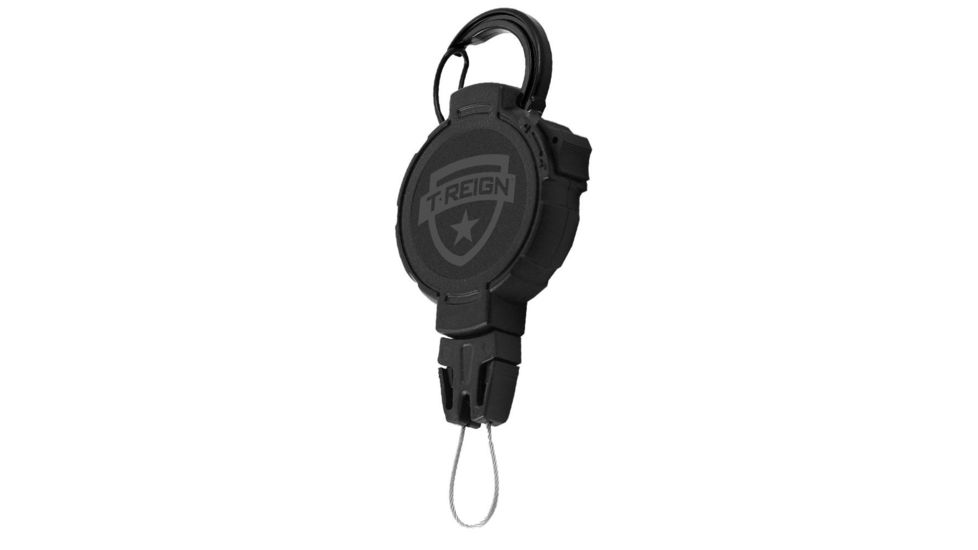 T-Reign Retractable Scuba Gear Tether, w/Strap, Black, Large, 0TBP-0311