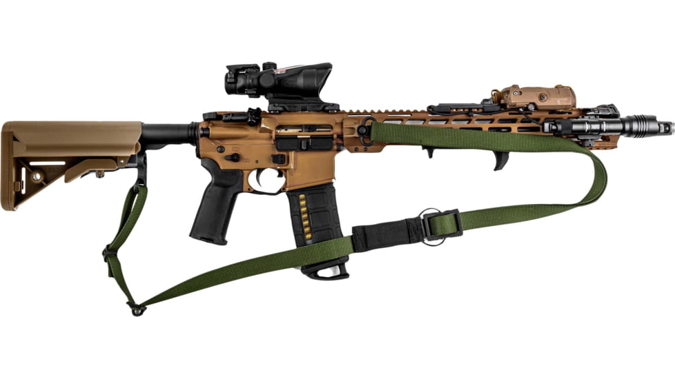 T10 Complete Modular OperatorS System - Bravo Sling Olive Drab, Swinger Stock Coyote Brown, Mil-Spec, CMOS-BSL-ODG-SWST-COY