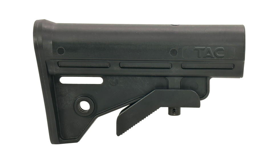 TAC AR Butt Stock M4 Style w/ QD Mount, Black, CSBS01-QD-BK