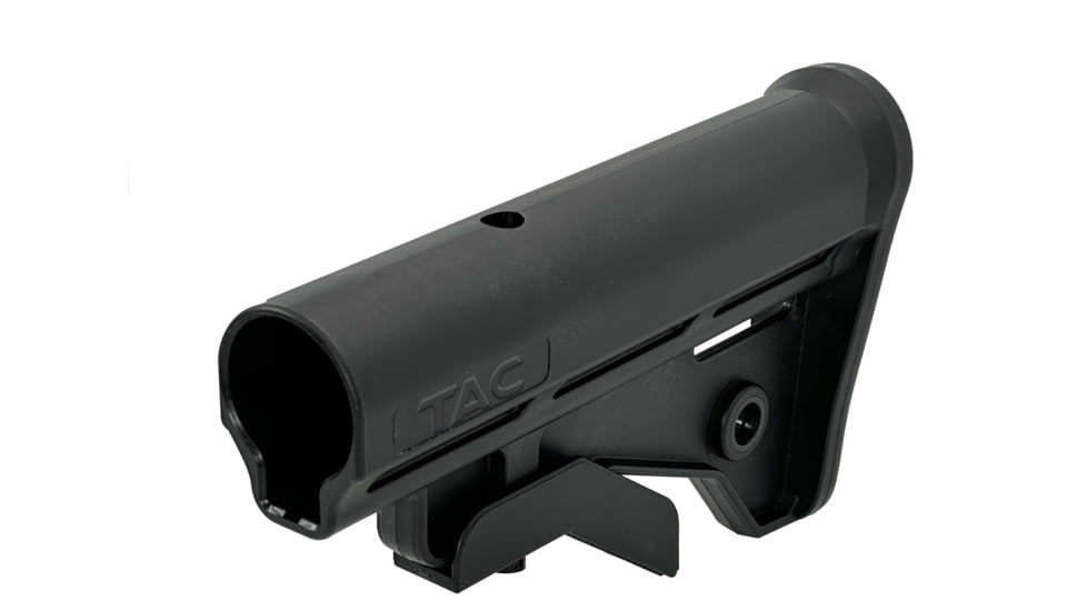 TAC AR Butt Stock M4 Style w/ QD Mount, Black, CSBS01-QD-BK