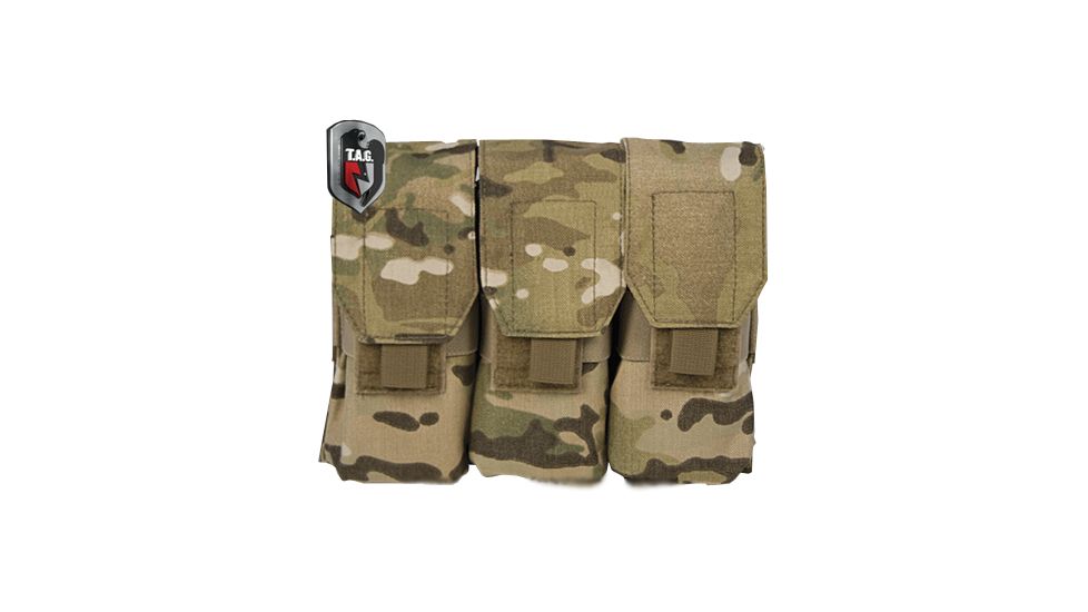 Tactical Assault Gear MOLLE M16 Mag 6 Pouch, Multicam 812028