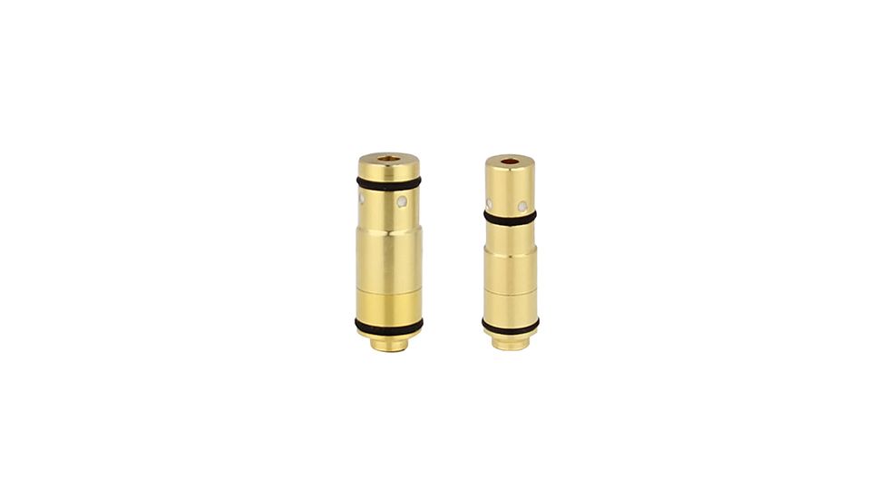 TAC Crew Duo Pack Dry Fire Laser Training Cartridge Infrared, Brass, 9mm, .45 ACP, TC-2PKIR