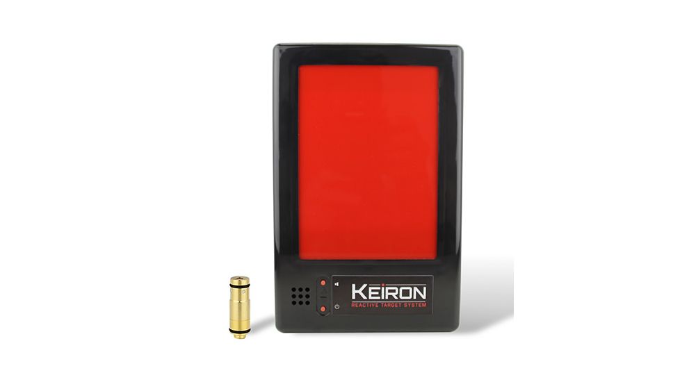 TAC Crew Infrared, Keiron Reactive Laser Target Training Pack, Black, .45 ACP, TC-K45IR