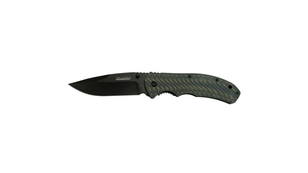TAC Force Evolution Assisted Opening 3.25 in Folding Blade with G10 Handle, 8in Overall 4015894