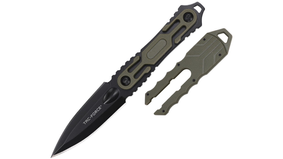 TAC Force Fixed Blade Green, TFFIX124GN