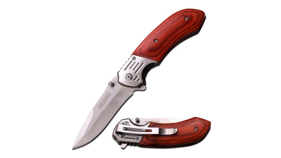 TAC Force Folding Blade, 3.4in, Stainless Steel Blade, Handle TF-938SW