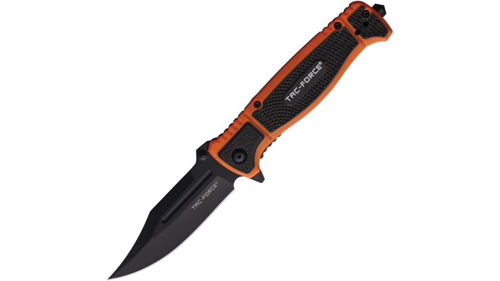 TAC Force Linerlock A/O Black/Org, TF2008OR