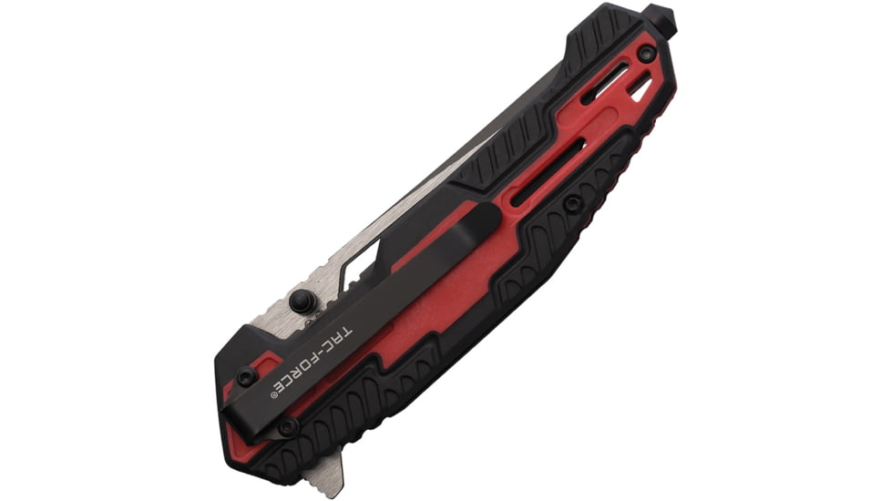 TAC Force Linerlock A/O Black/Red, TF2007RD