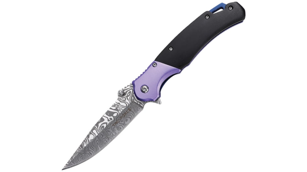 TAC Force Linerlock A/O Purple, TF2009BL