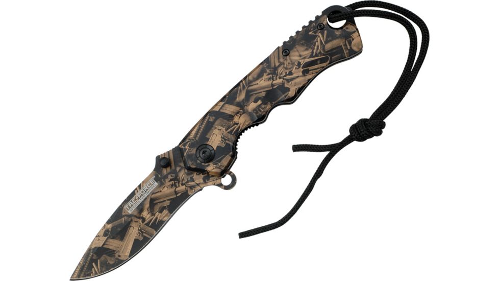 Tac Force Machine Gun Linerlock Knife TF821BNGC
