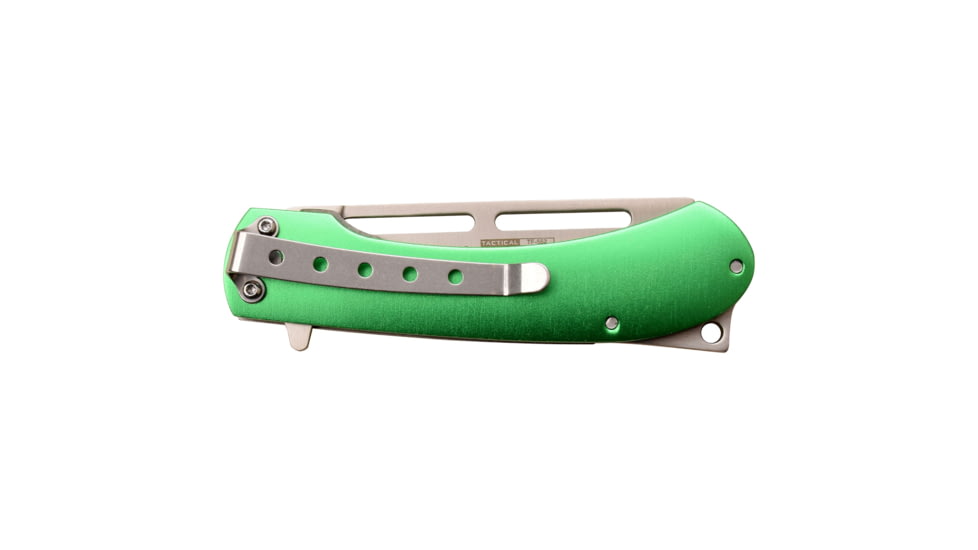TAC Force Razor Spring Assisted Knife w/Pocket Clip, 3.5 in, 3Cr13 Stainless Steel Stainless Steel, Green, TF-552SWD