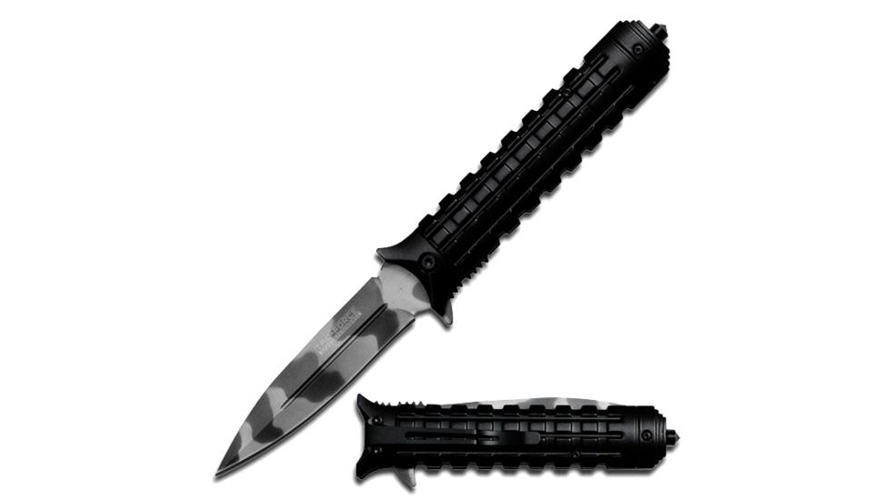 TAC Force Spear Blade Spring Assist Knife, Camo TF 712UC
