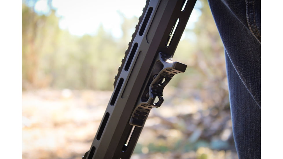 TAC Metal Forward Grip, M-LOK Mount, Hard Anodized, Black, CSRMCCG1